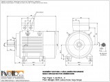 Rozměry 1LG4258-6,8 IMB3 (patkový tvar) 